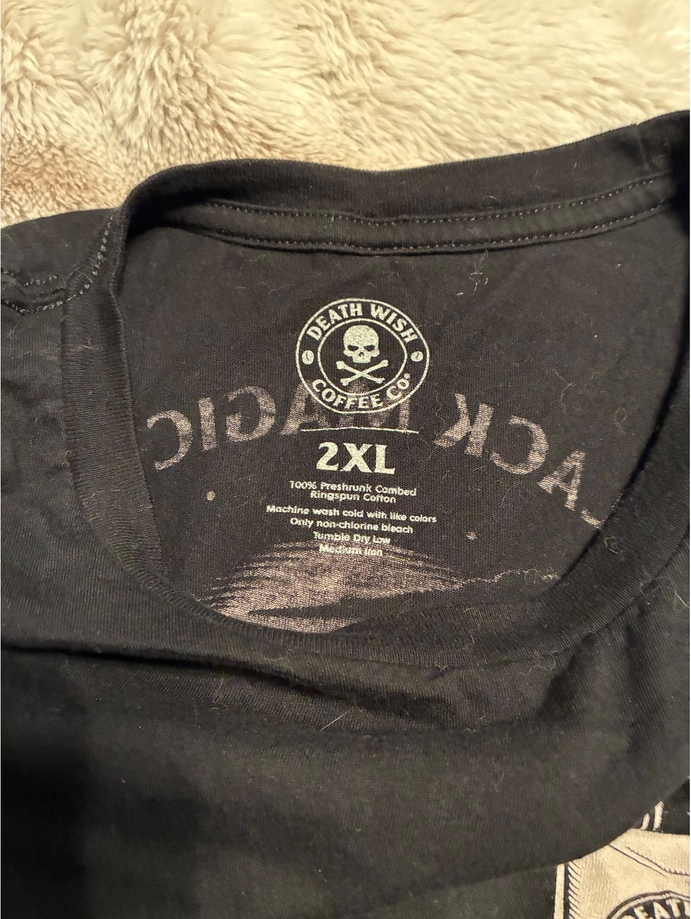 Death Wish Coffee Co. Black Magic T-Shirt Size 2XL - Picture 3 of 3